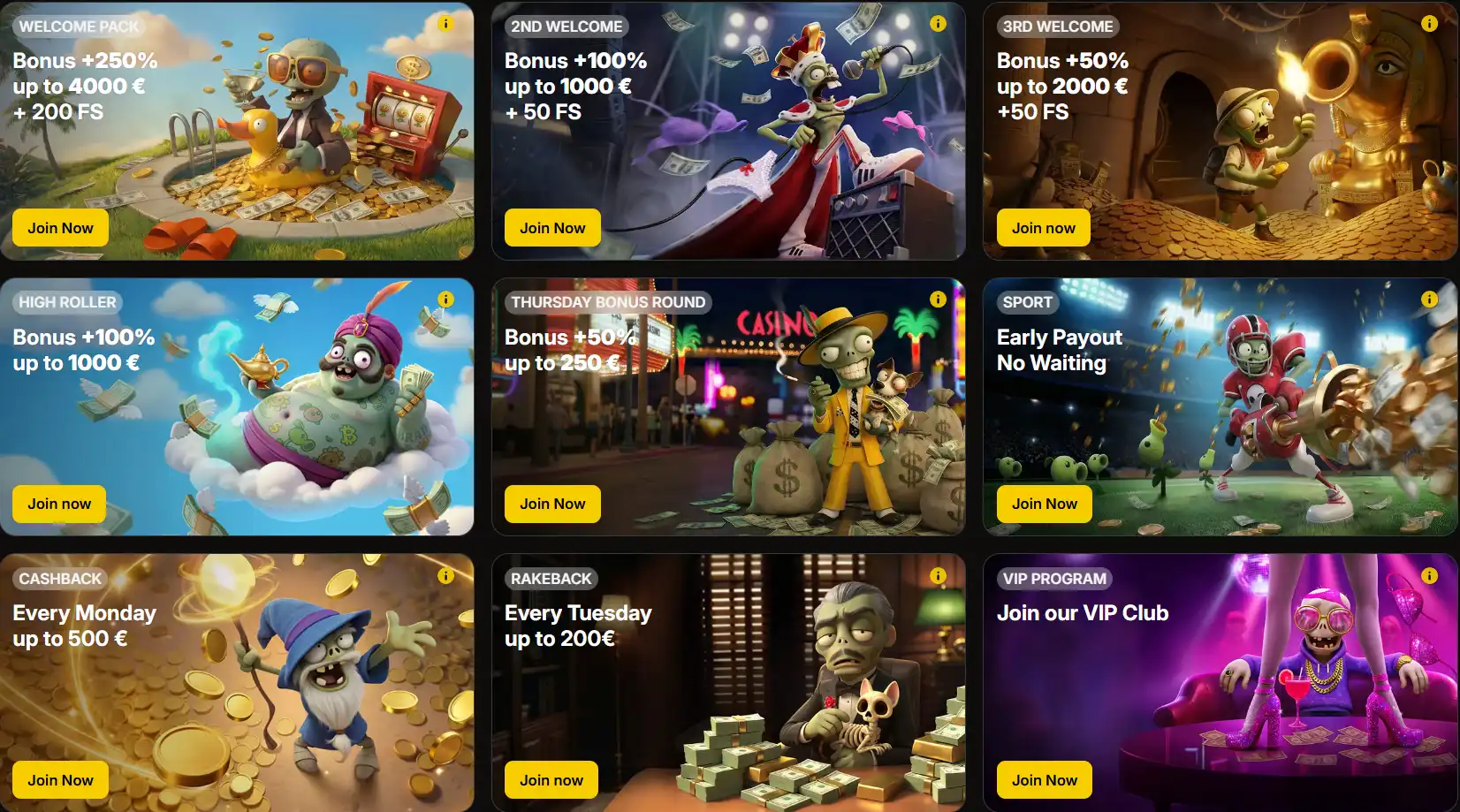 zombillion bonus